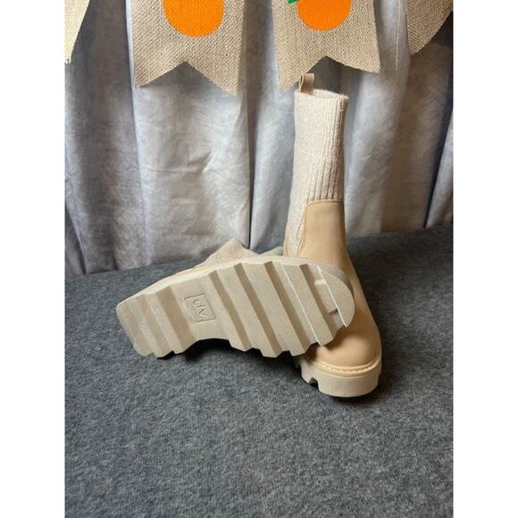 DV by Dolce Vita Vionie Sock Bootie Women’s 9M Light Tan Memory Foam NEW - Picture 6 of 7